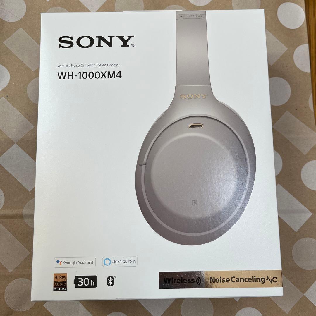 ワイヤレスヘッドホン WH-1000XM4 プラチナシルバー