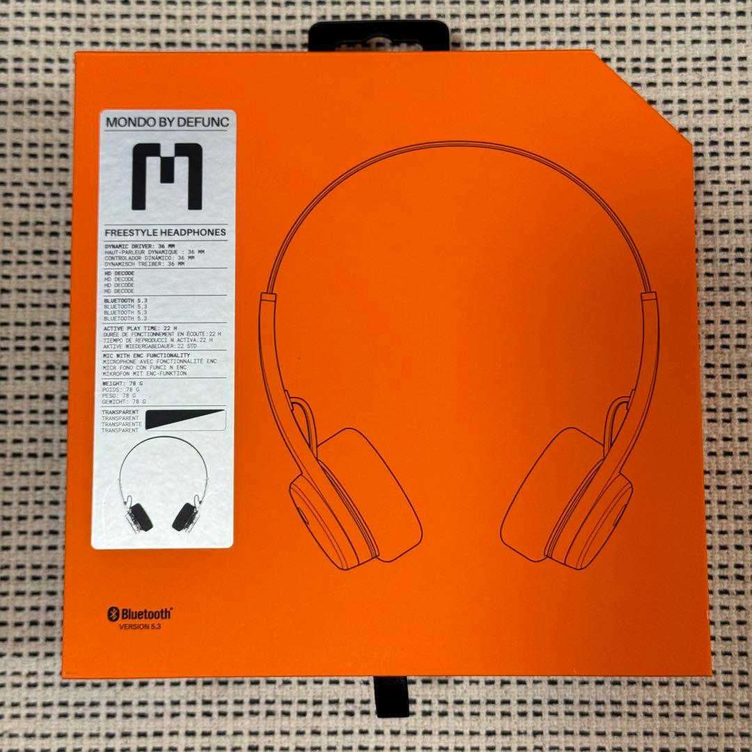 ヘッドホン Mondo by Defunc Freestyle Headphones