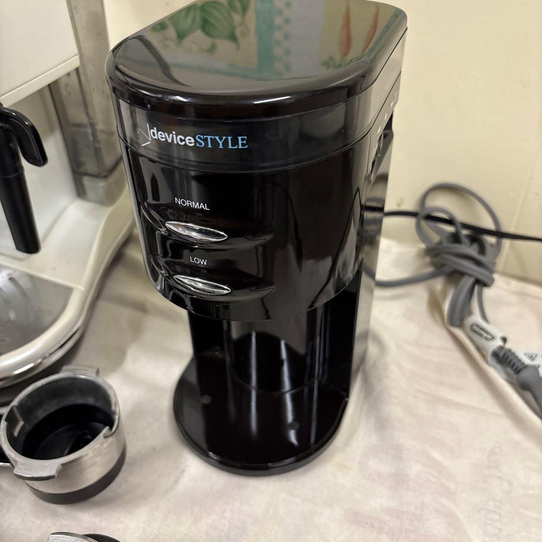 本日終了予定 デロンギ ECO310Ｗ グラインダー、ミルクピッチャー付