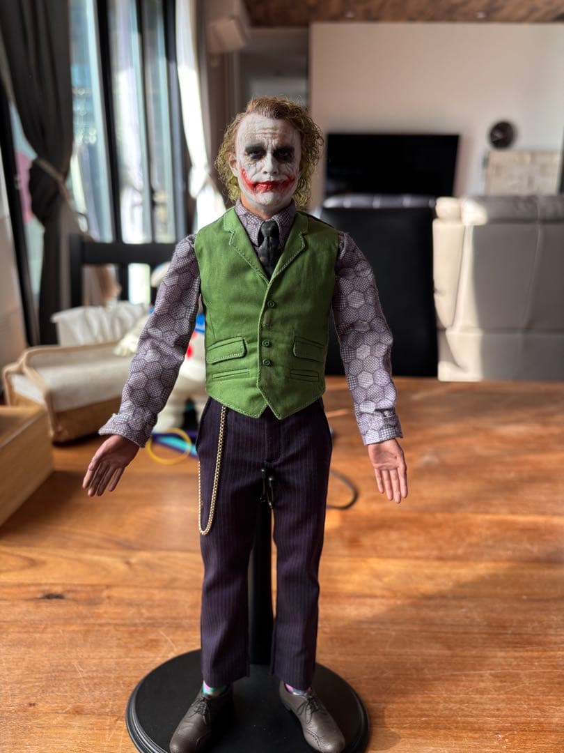 1/6 ジョーカー　カスタム　植毛ヘッド　バットマン　ホットトイズ等　おまけ付