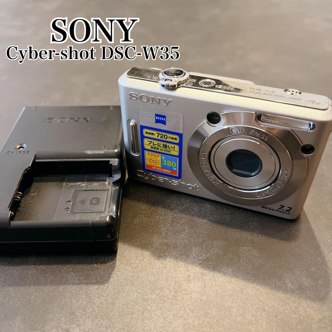 動作品 SONY Cyber-shotDSC-W35 コンパクトカメラ デジカメ