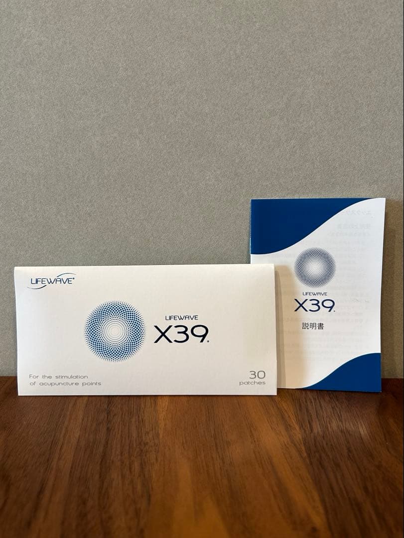LIFEWAVE X39 30枚入り　説明書付き