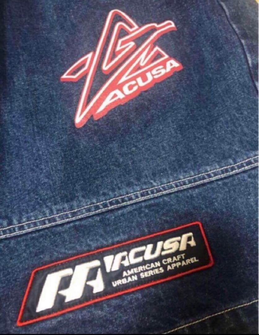 bboy 極太 ACUSA バギー ハーフ デニム ショーツ SEAN JOHN