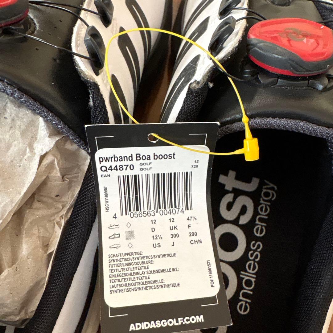 adidas pwrband Boa boost ゴルフシューズ 12
