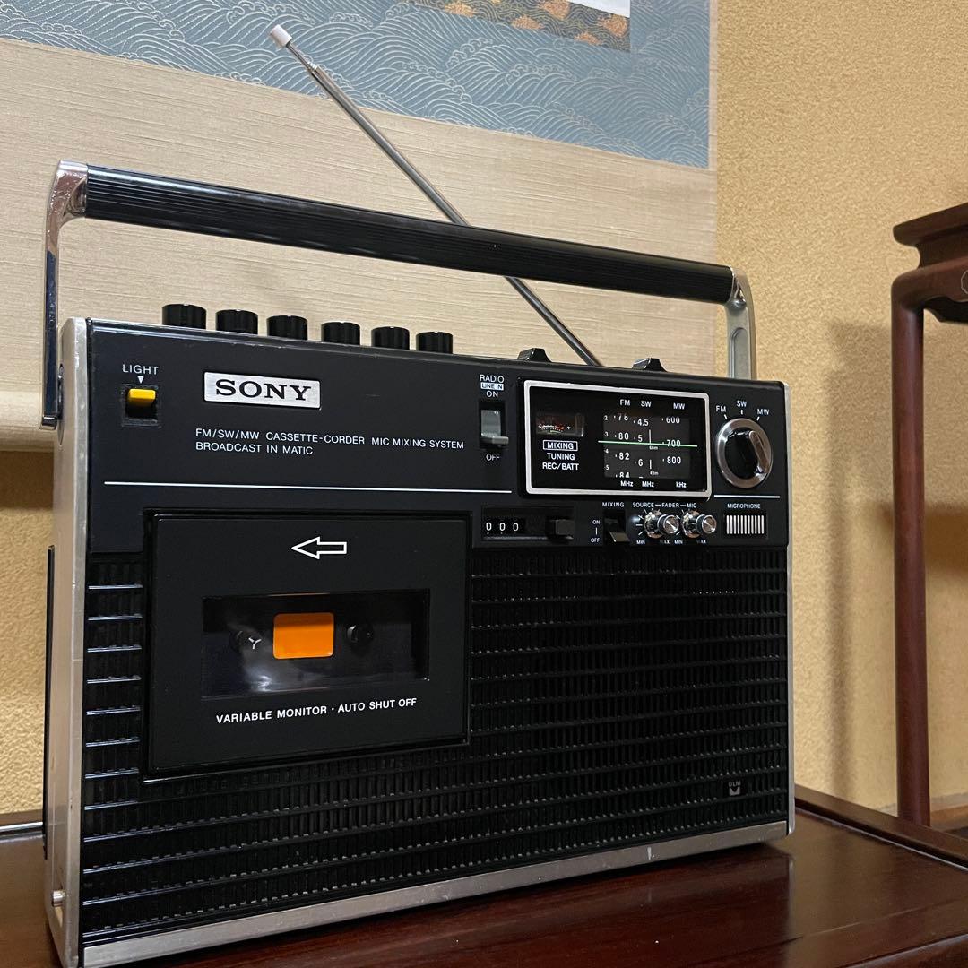 SONY／ソニー／ラジカセ／CF-1780／メンテナンス済み／メンテセット付