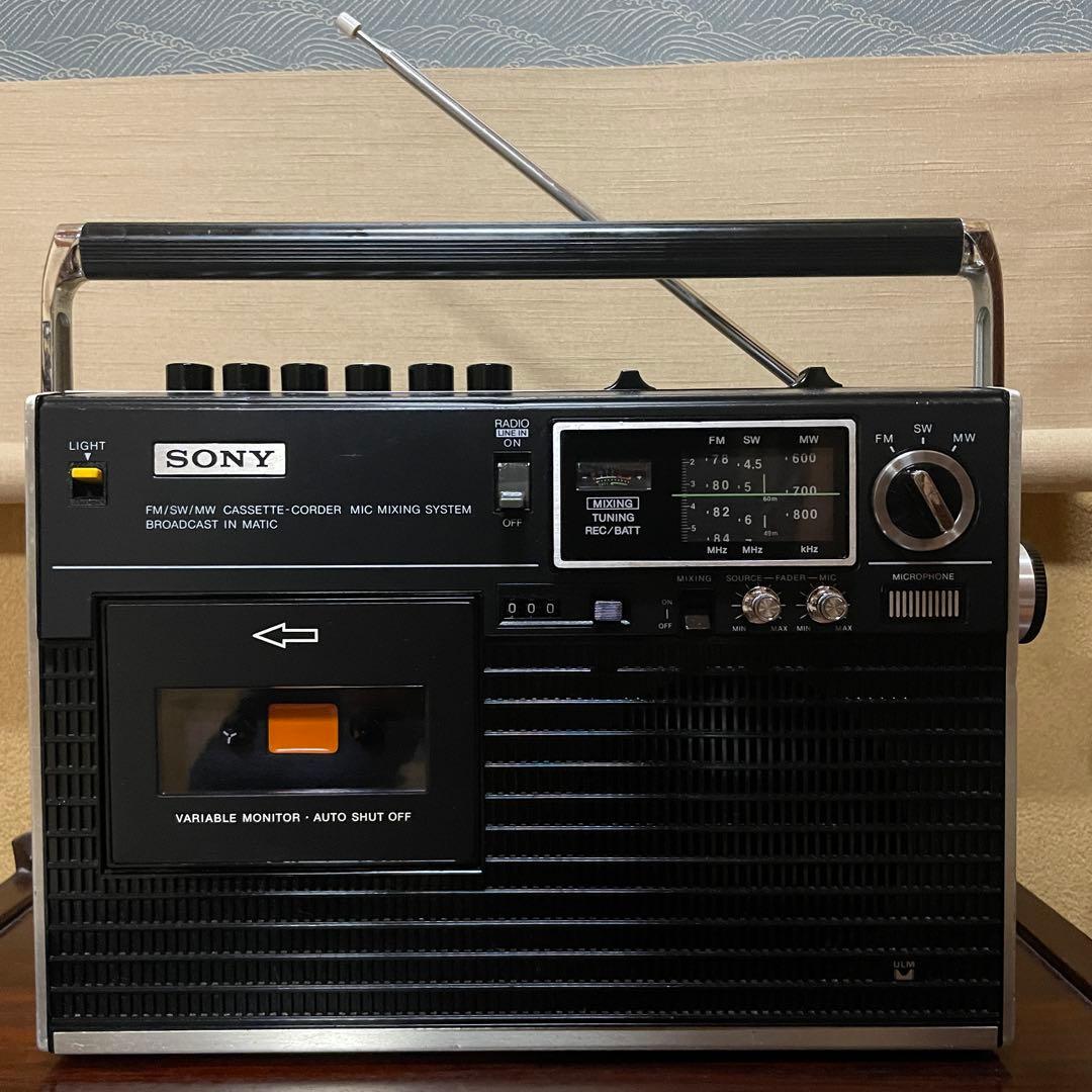 SONY／ソニー／ラジカセ／CF-1780／メンテナンス済み／メンテセット付