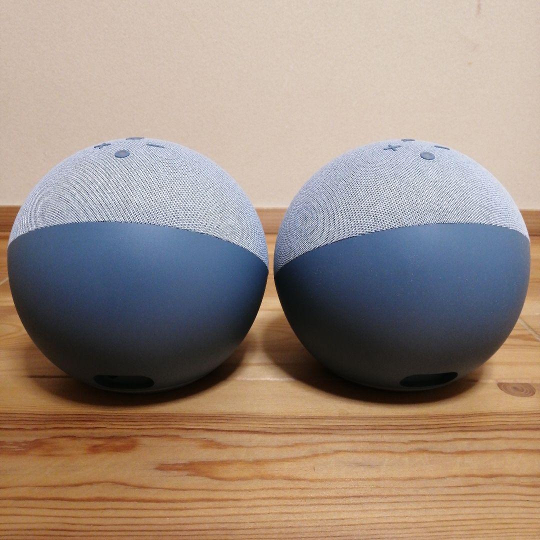Amazon Echo (第4世代) ブルー アレクサ 2台セット