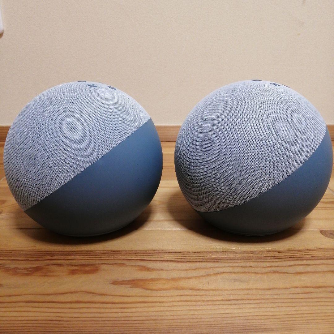 Amazon Echo (第4世代) ブルー アレクサ 2台セット