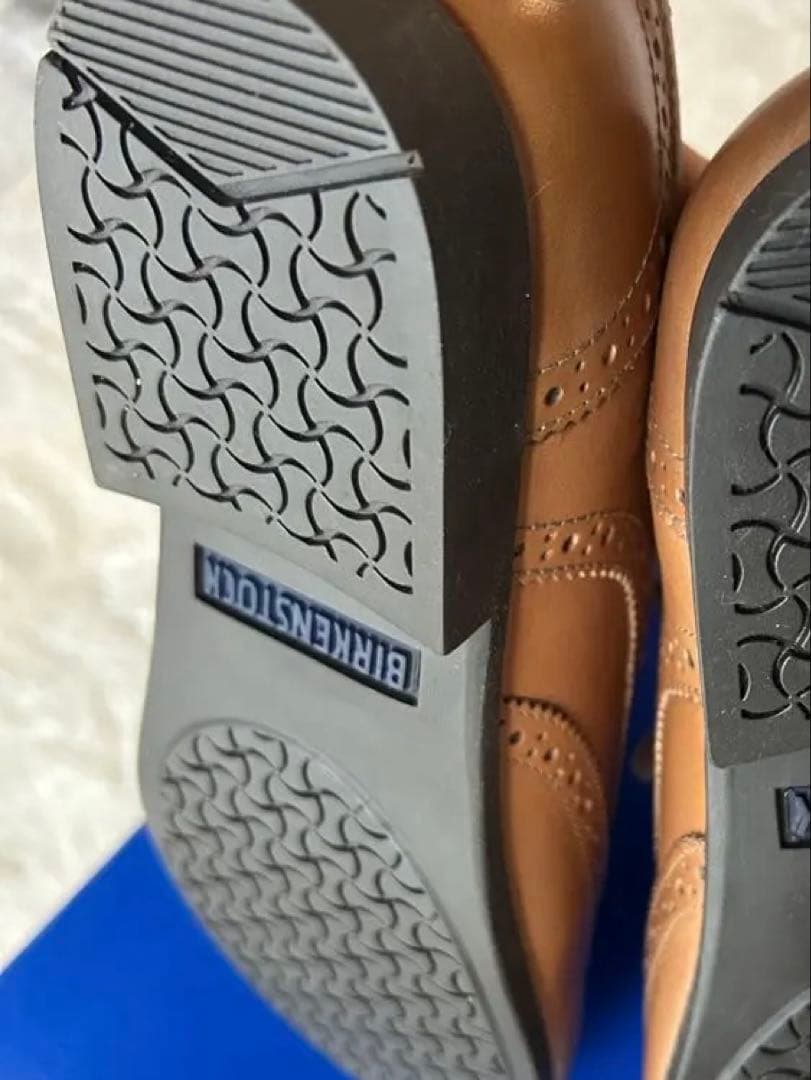 新品未使用⭐︎ビルケンシュトック　ブラウン レザー シューズ