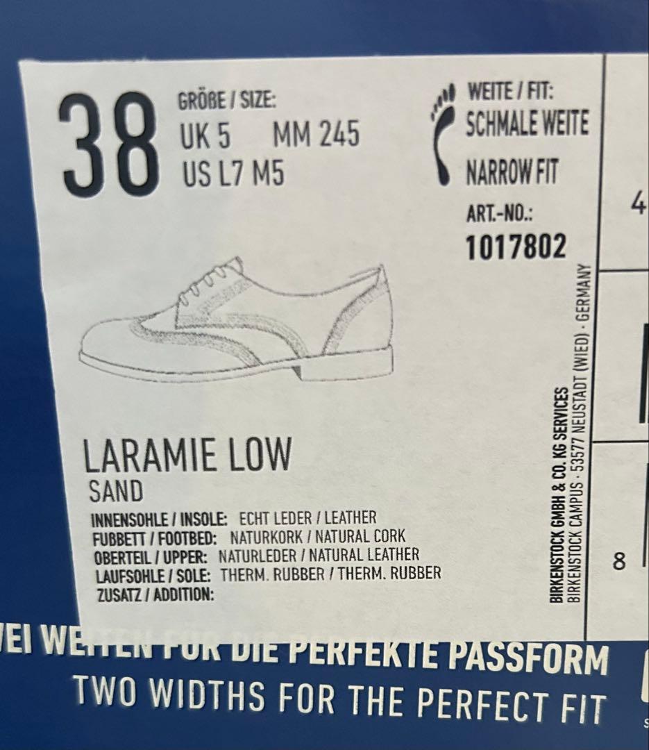 新品未使用⭐︎ビルケンシュトック　ブラウン レザー シューズ