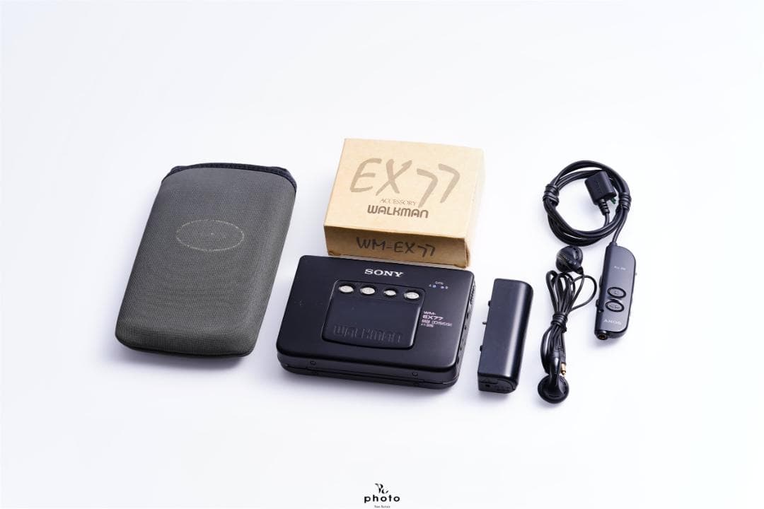 SONY WALKMAN 高音質 カセットウォークマン WM-EX77 B