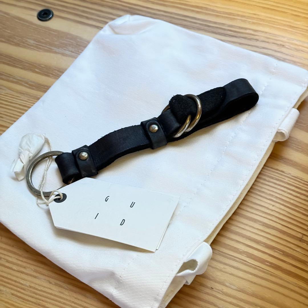 小物 GUIDI KEY HOLDER CUOIO FULL GRAIN