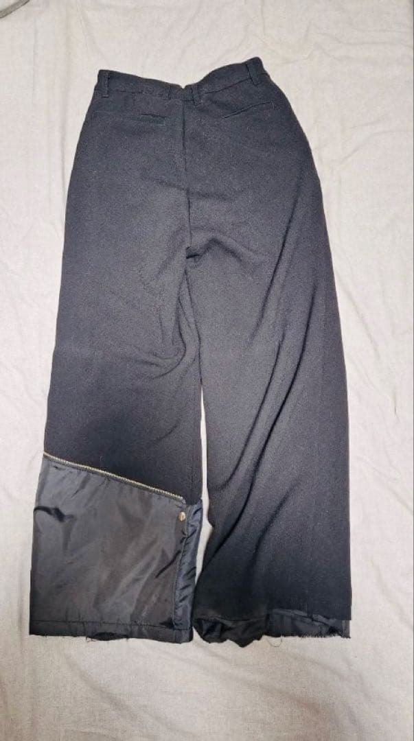 【GRANCY】グランシー リバース レイヤードデザイン スラックス