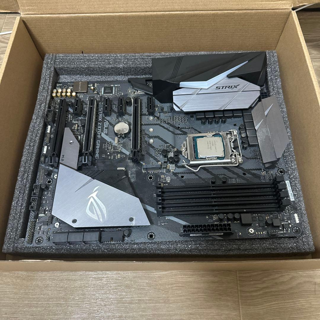 ASUS STRIX Z370-F マザーボード + i7-8700k