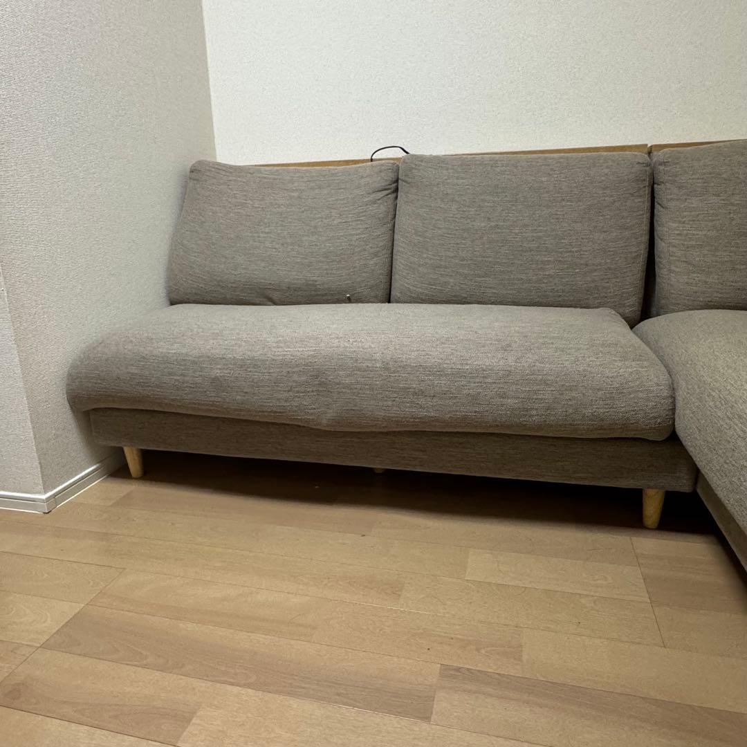 ニトリ リビングダイニングソファセット カウチソファ②