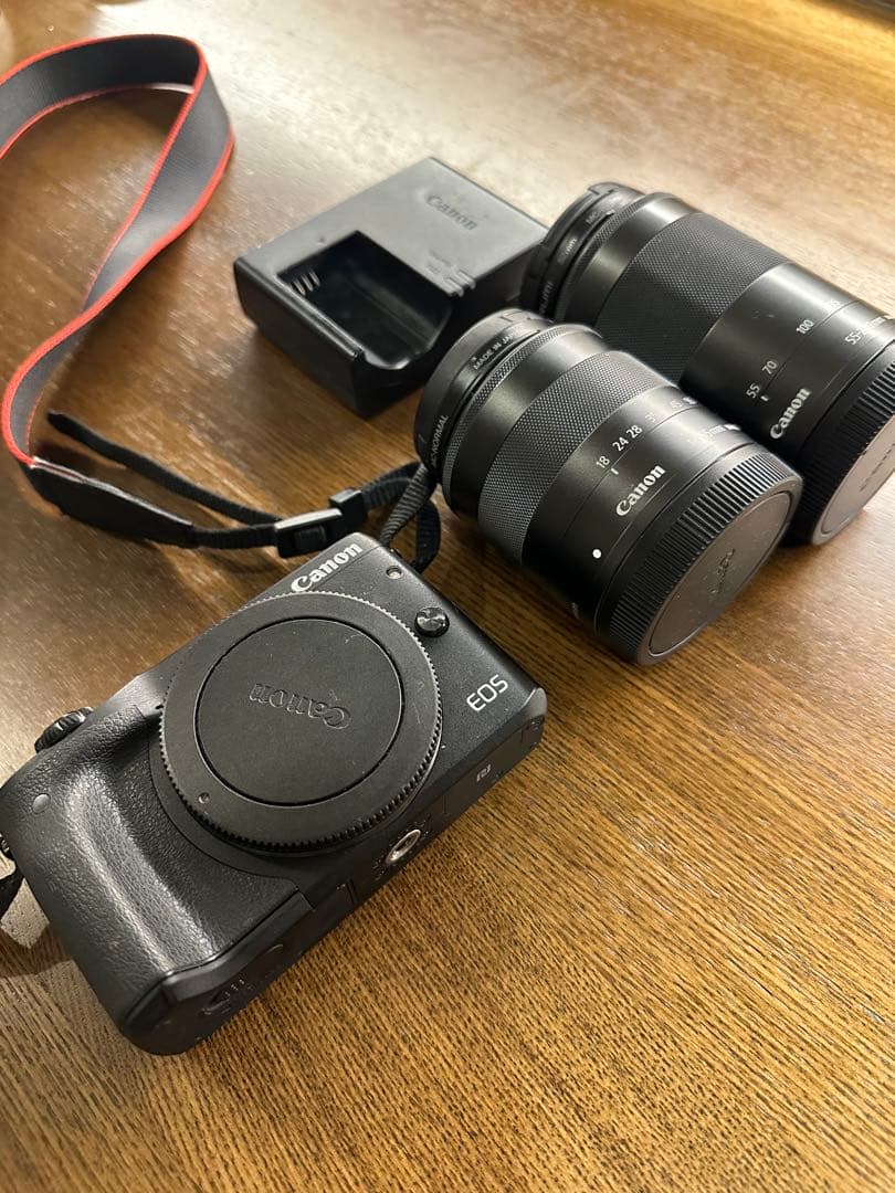 Canon EOS M3 ミラーレス一眼カメラ ズームレンズ2本セット