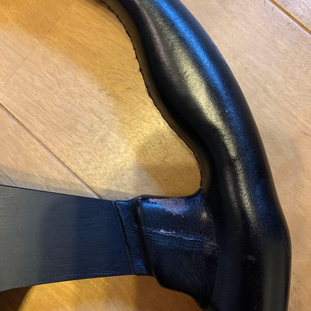 NARDI ND ステアリングホイール ブラック　レザー　Dタイプ