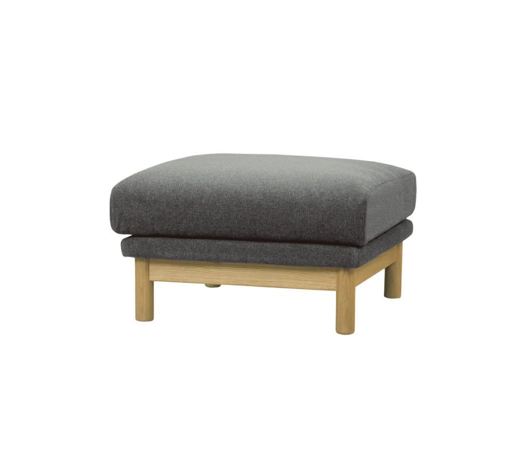 bulge sofa ottoman / バージュ ソファ オットマン　グレー