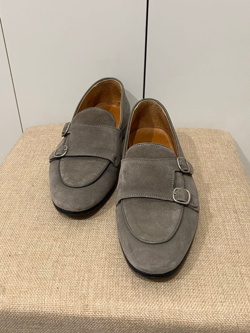 バーウィック　ダブルモンク　ローファー BERWICK 5111GOSGGR