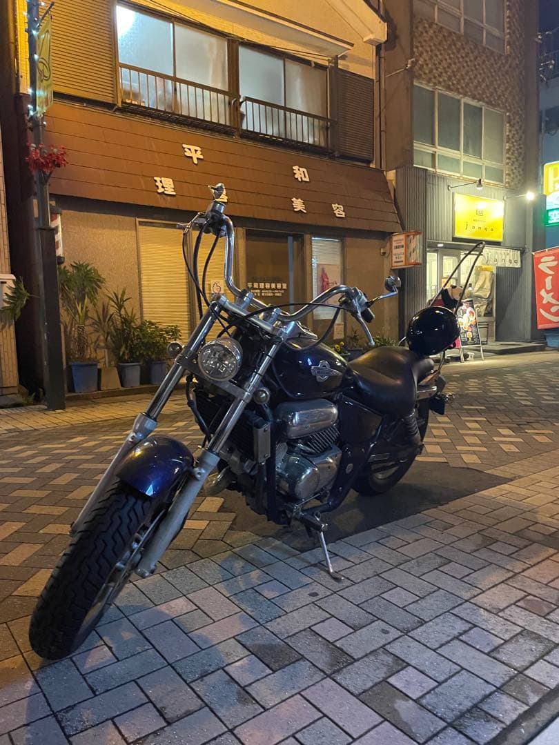 マグナ250 純正タンク ブラック