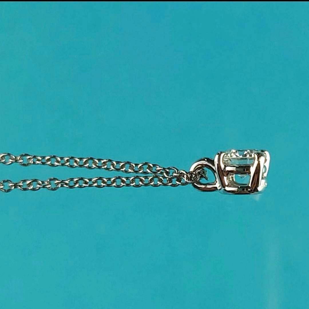 ティファニー Pt950 ソリティア　ダイヤモンド　ネックレス　プラチナ