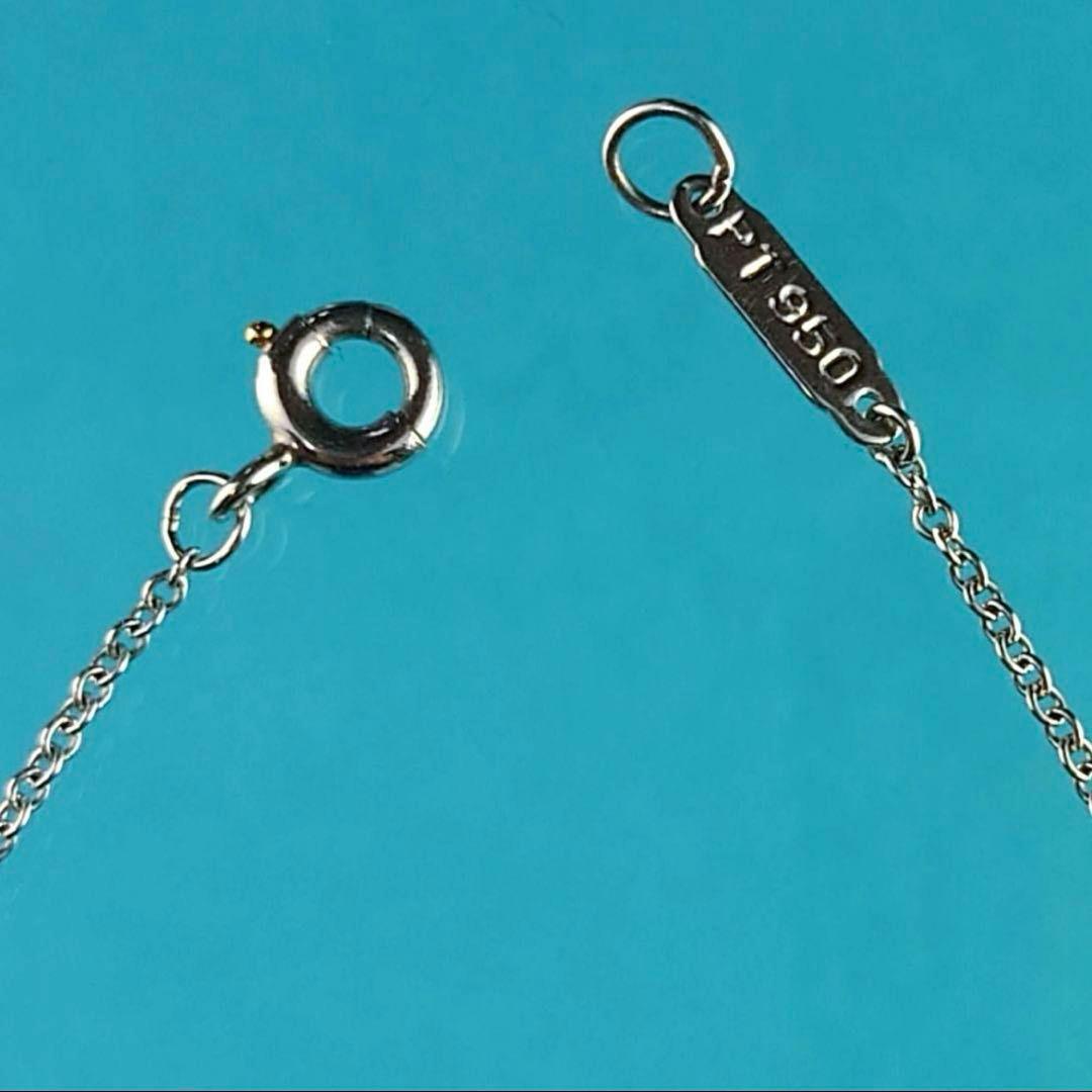 ティファニー Pt950 ソリティア　ダイヤモンド　ネックレス　プラチナ