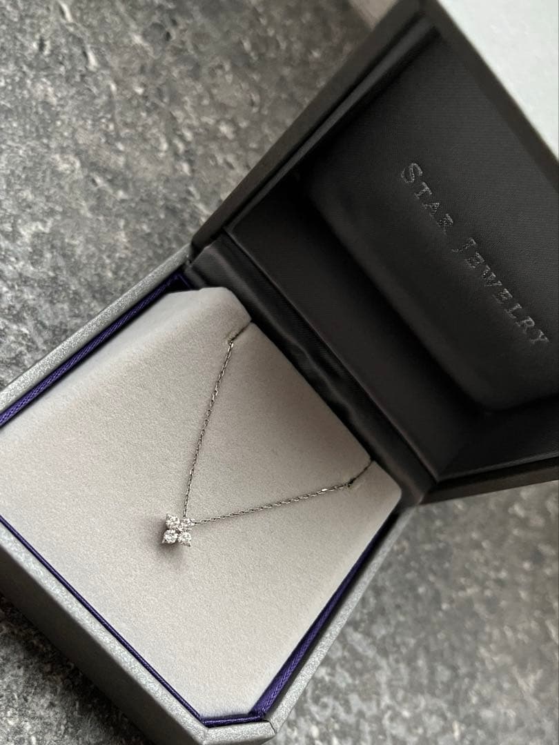 Pt950 ネックレス BRIGHTEST STAR