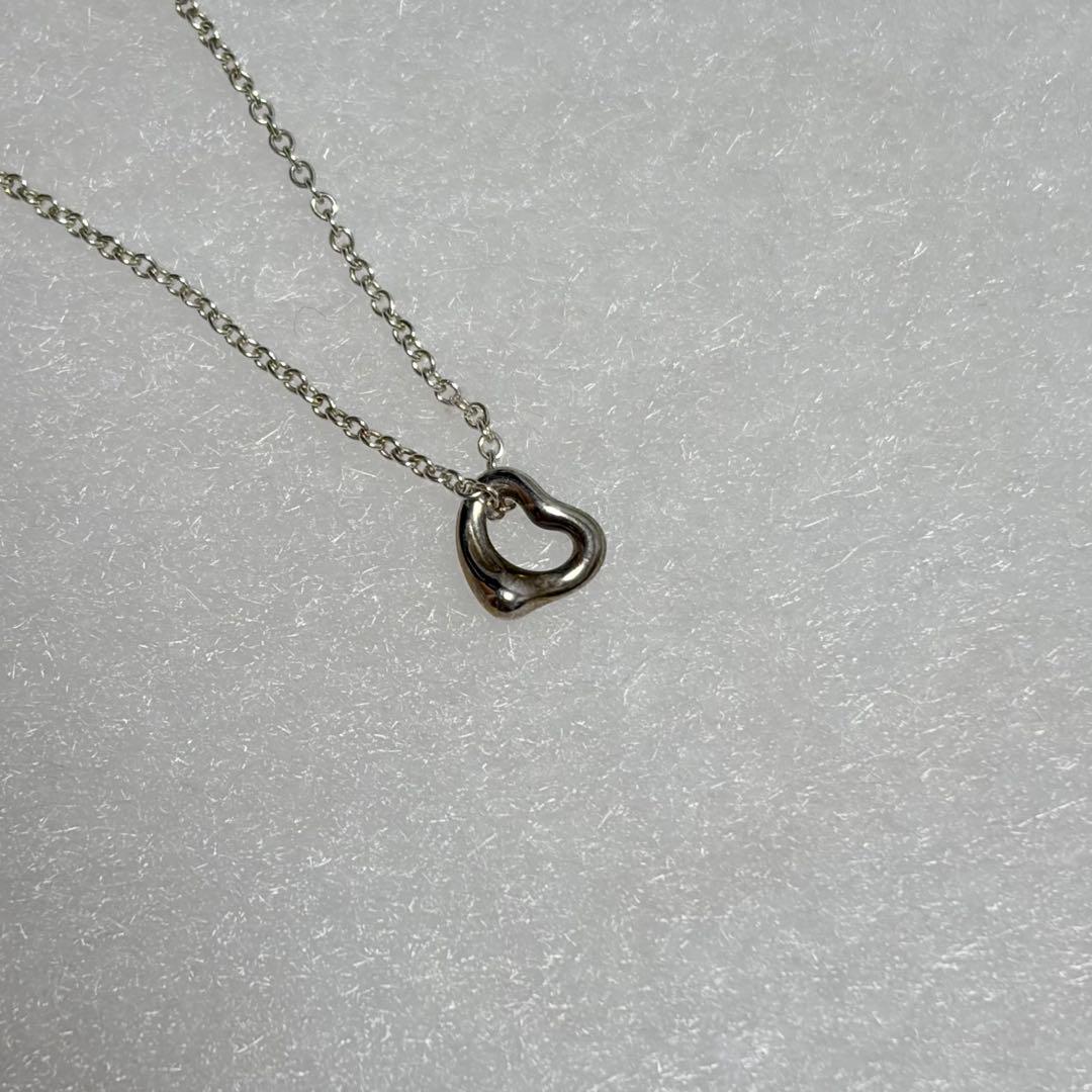 ティファニー オープンハート ネックレス 7mm