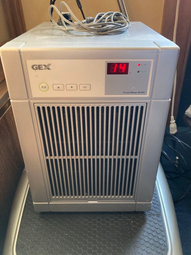 観賞魚水槽用クーラー　GEX クールウェイ200 ジェックス 通電確認済み