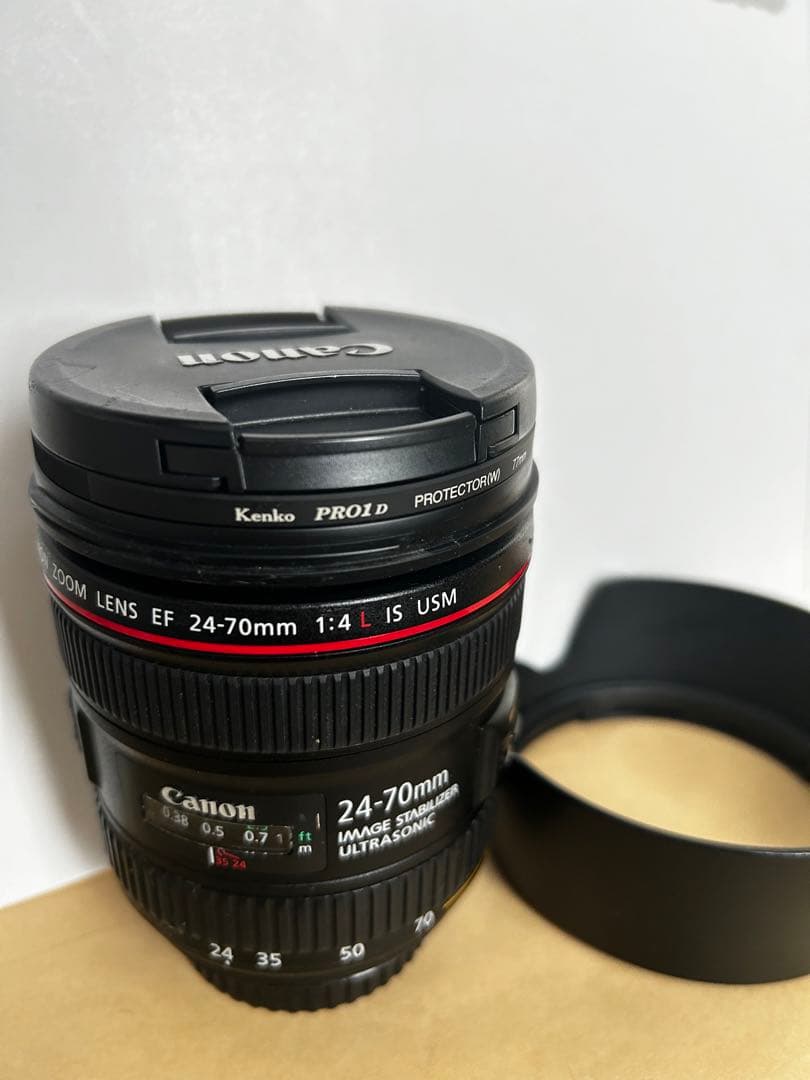 レンズ(ズーム) canon zoomlens EF 24-70mm F4.0 L IS USM