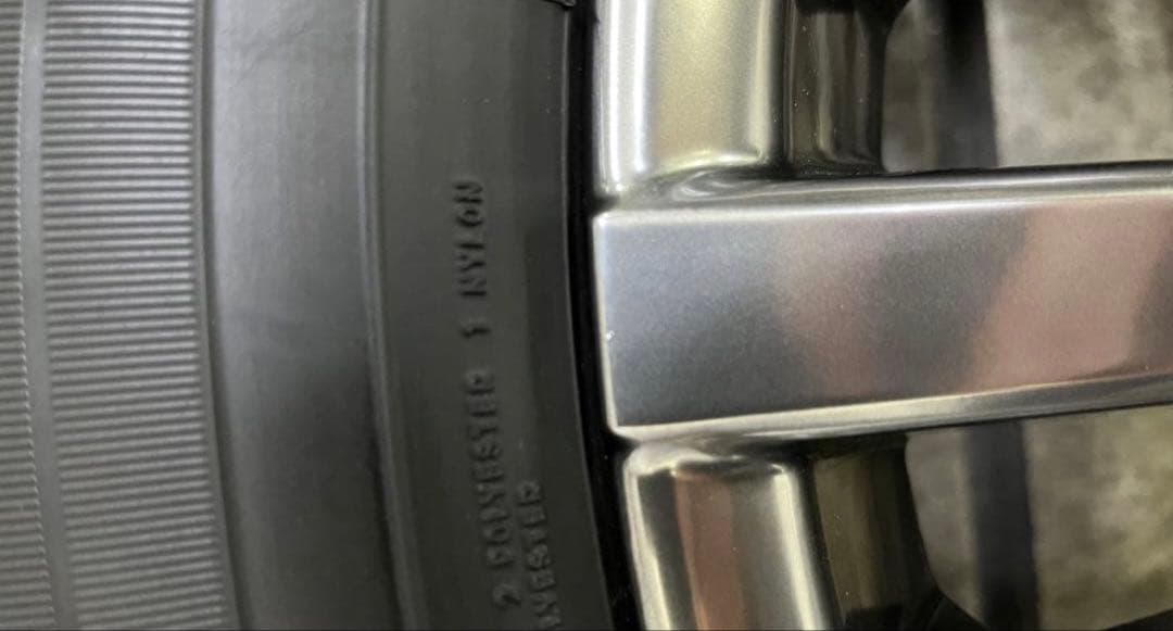 80ハリアー Z純正タイヤホイール4本①(4本中2本)