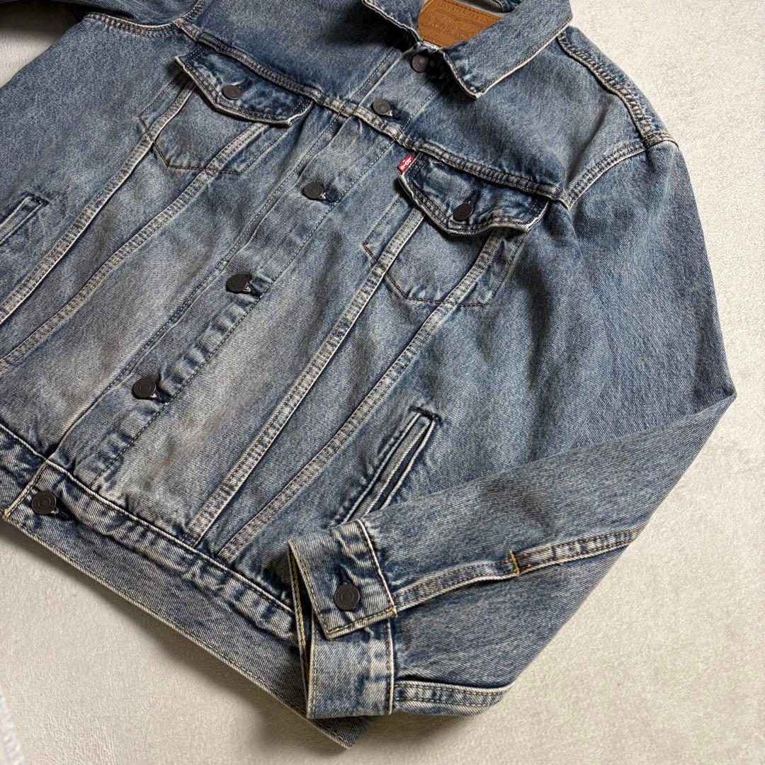 Levi's PREMIUM デニムトラッカージャケット　ビンテージ加工