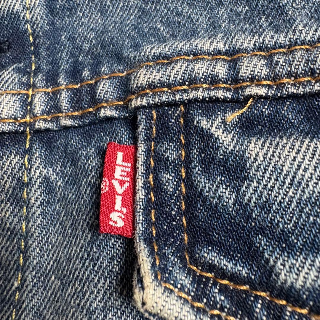 Levi's PREMIUM デニムトラッカージャケット　ビンテージ加工