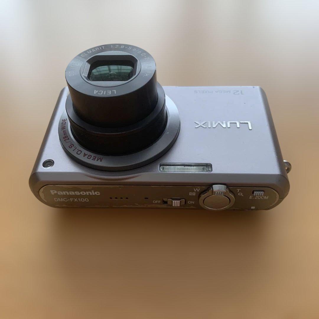 パナソニックPanasonic LUMIX DMC-FX100-S電池　充電器付