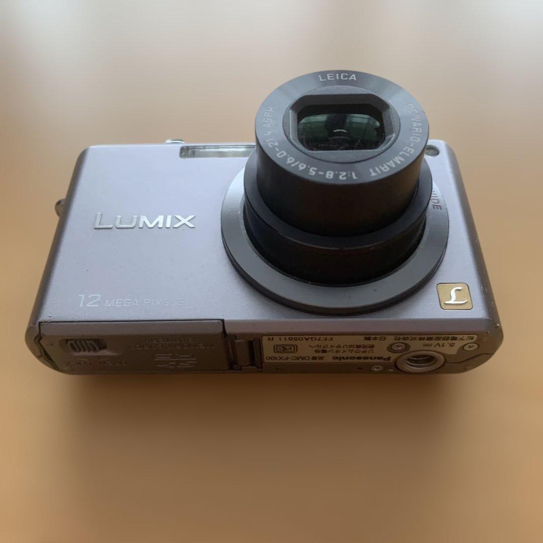 パナソニックPanasonic LUMIX DMC-FX100-S電池　充電器付