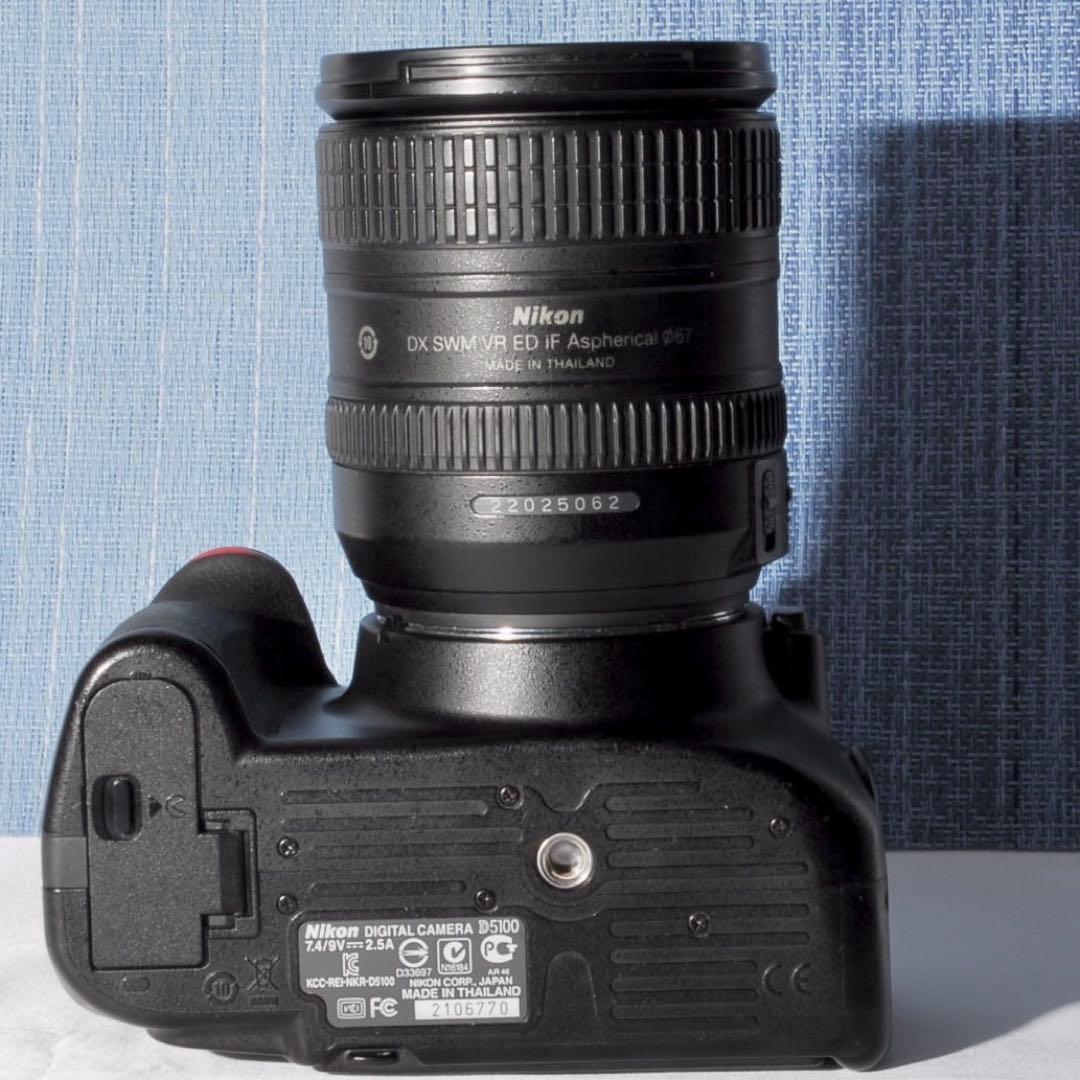 スマホ転送♪♥️ニコン D5100 万能レンズセット! ちょいカビあります