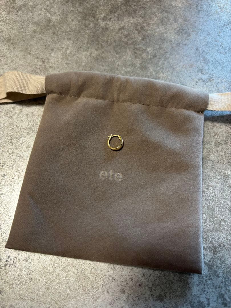 ete k10 フープピアス　【片耳】