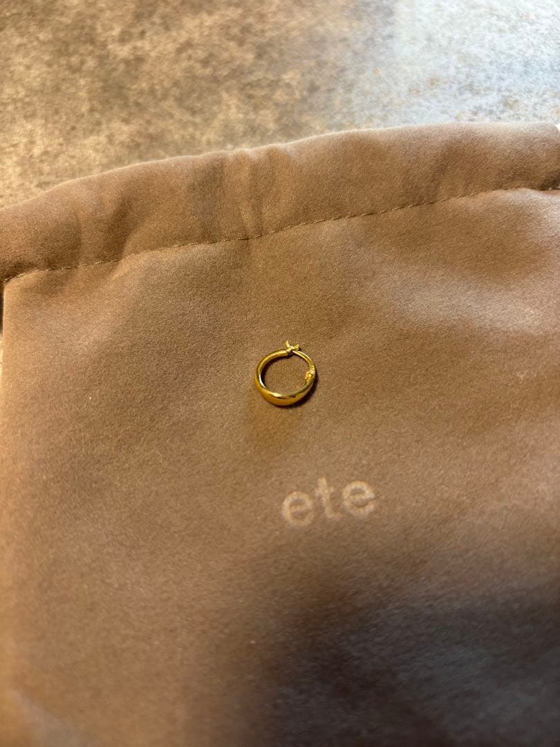 ete k10 フープピアス　【片耳】