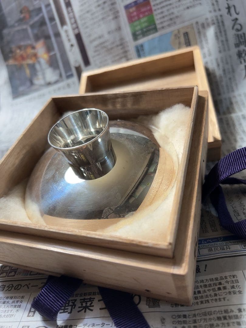 即決価格用出品★純銀　刻印アリ　銀杯