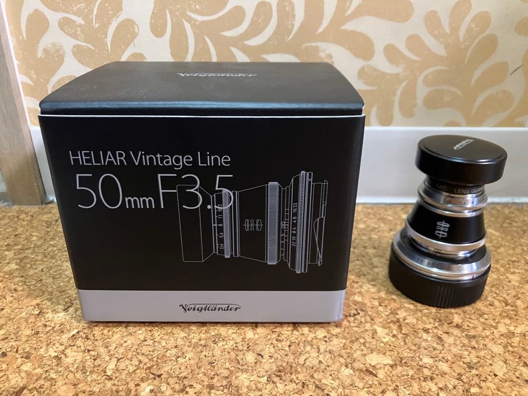 元箱・フード付　フォクトレンダー ヘリアー　 50mm F3.5 VMマウント