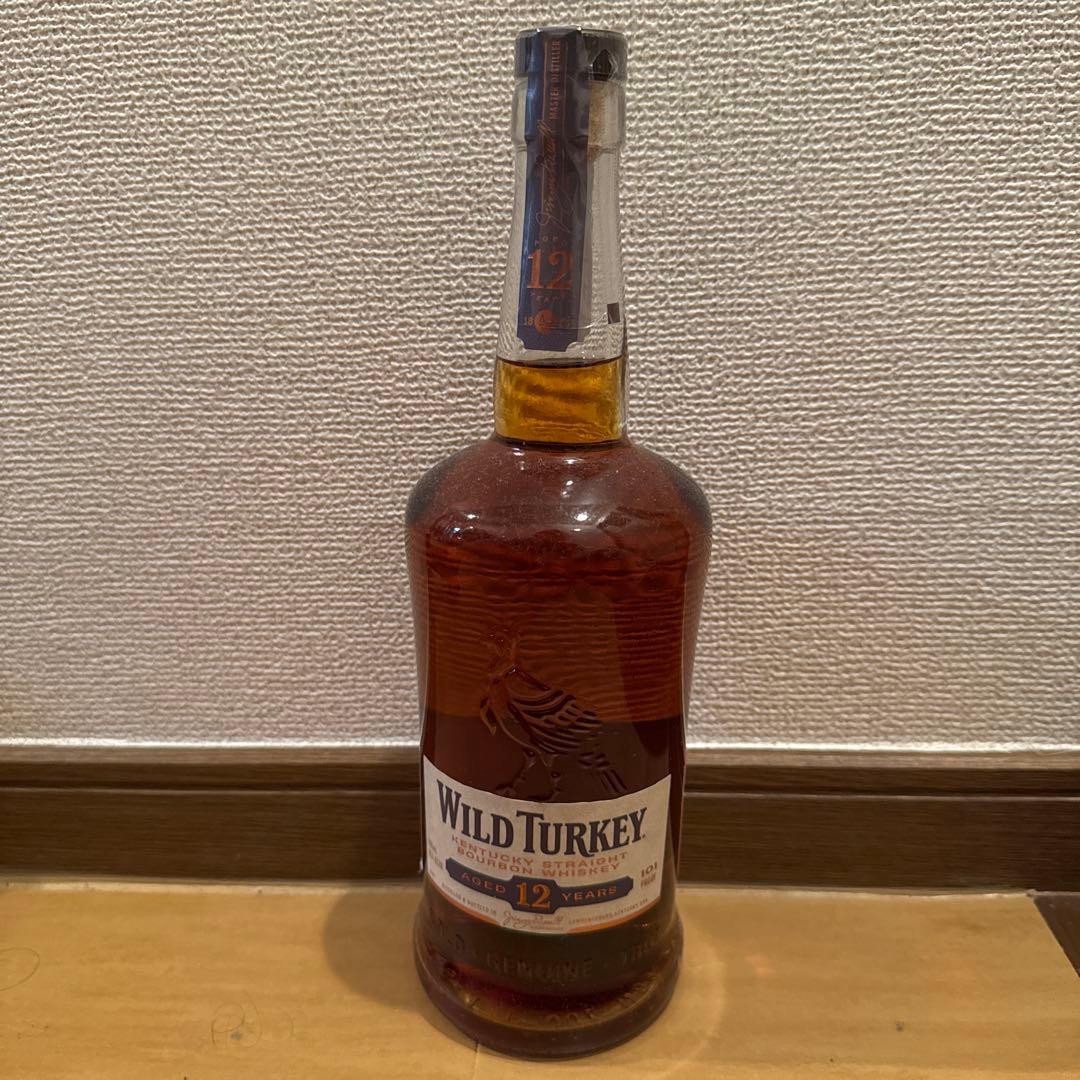 WILD TURKEY ワイルドターキー12年　バーボンウイスキー\