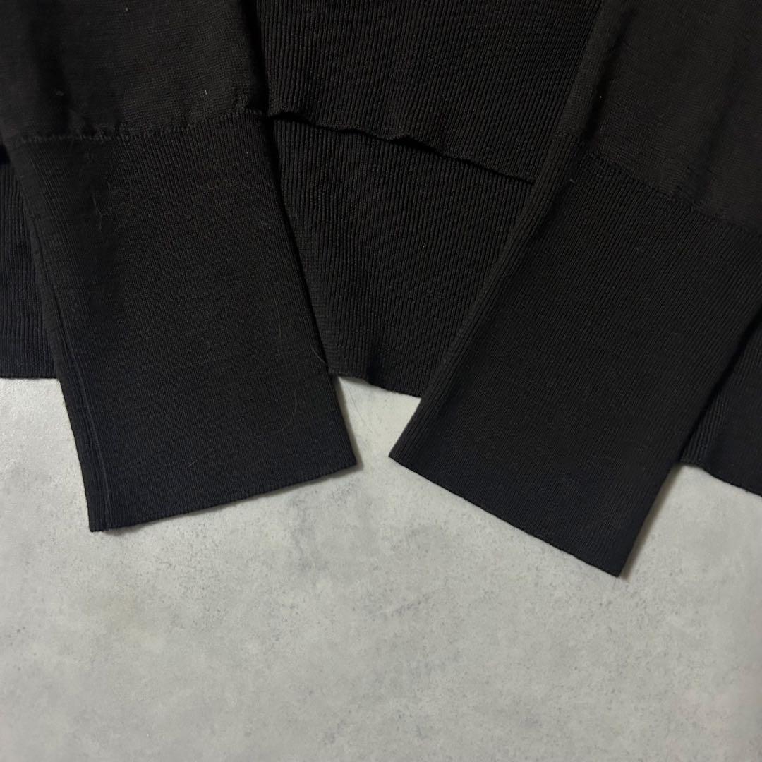 美品 ジョンスメドレー ニット ハイゲージ メリノウール　現行タグ ブラウン