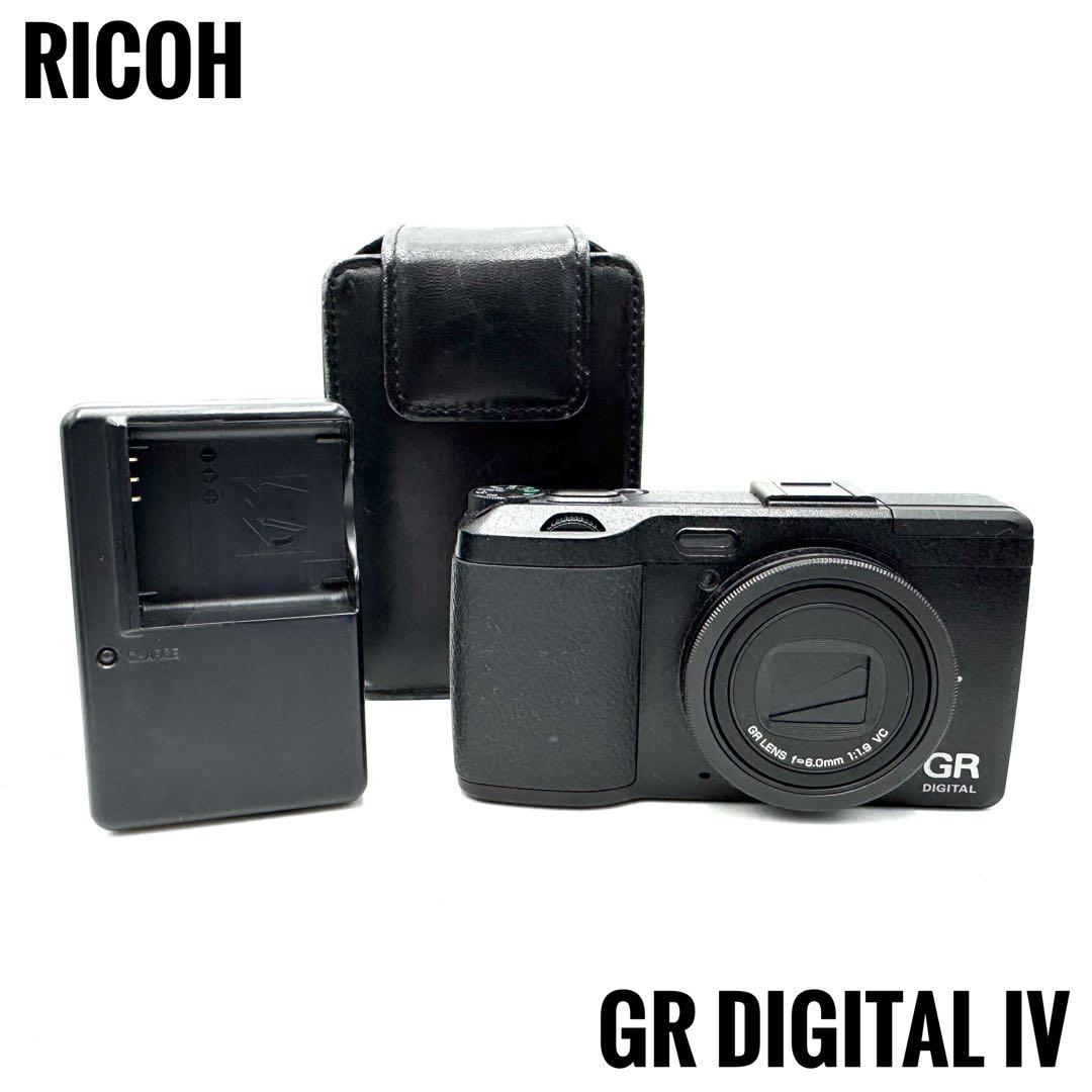 ❁美品❁Ricoh リコー GR Digital IV 4 デジタルカメラ