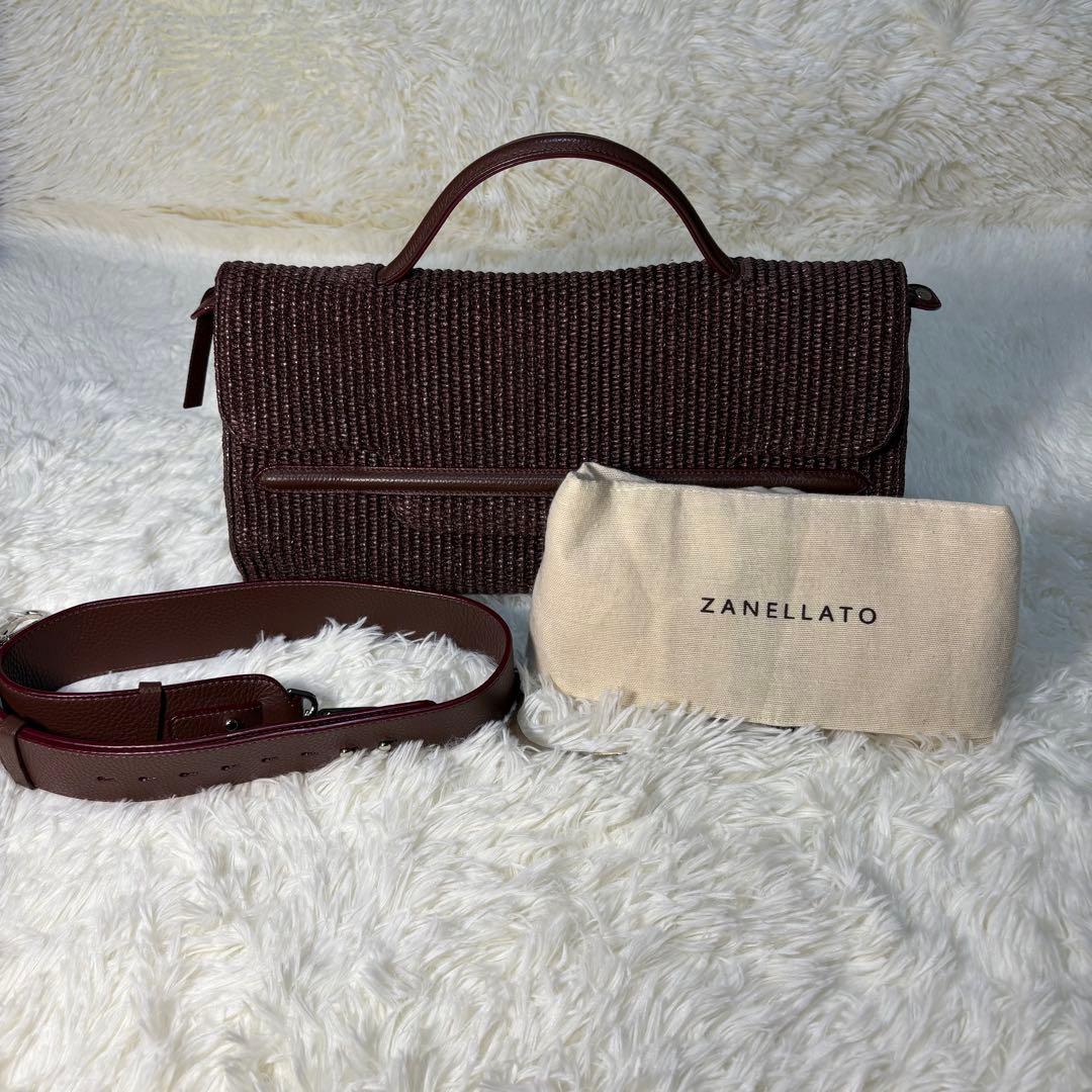 ZANELLATO ニーナ　ハンドバック　2way 保存袋付き