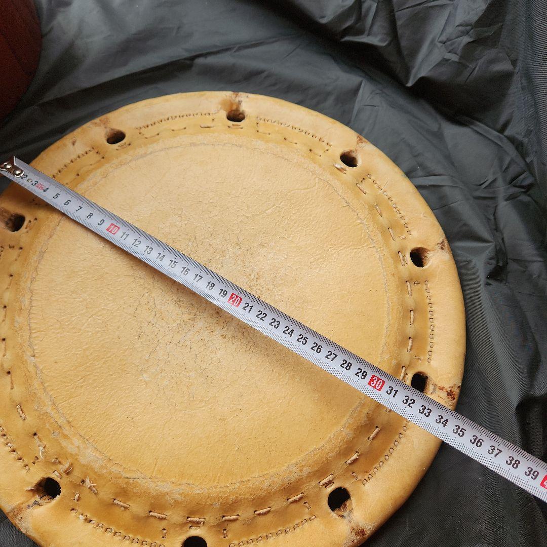 宮本卯之助商店★締太鼓革2丁掛×2枚