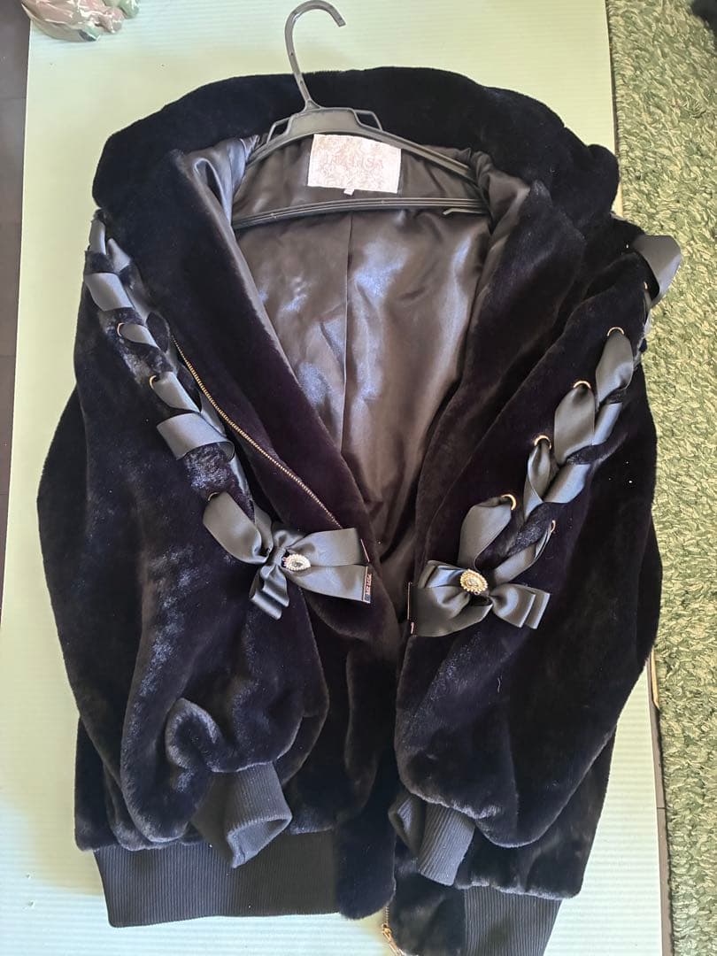 LIZLISA リボンうさみみファーブルゾン