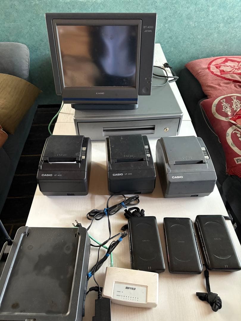 CASIO BT-4000 ポスレジ ハンディ3台