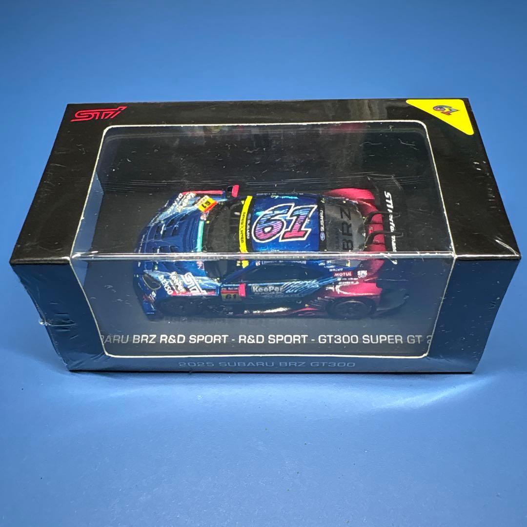 ミニカー 1/64 SUBARU BRZ R&D SPORT No.61 GT300