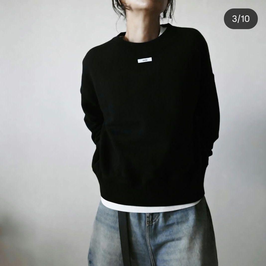 トップス Ch!iiibag/Chiiiibag Logo Crewneck Sweat