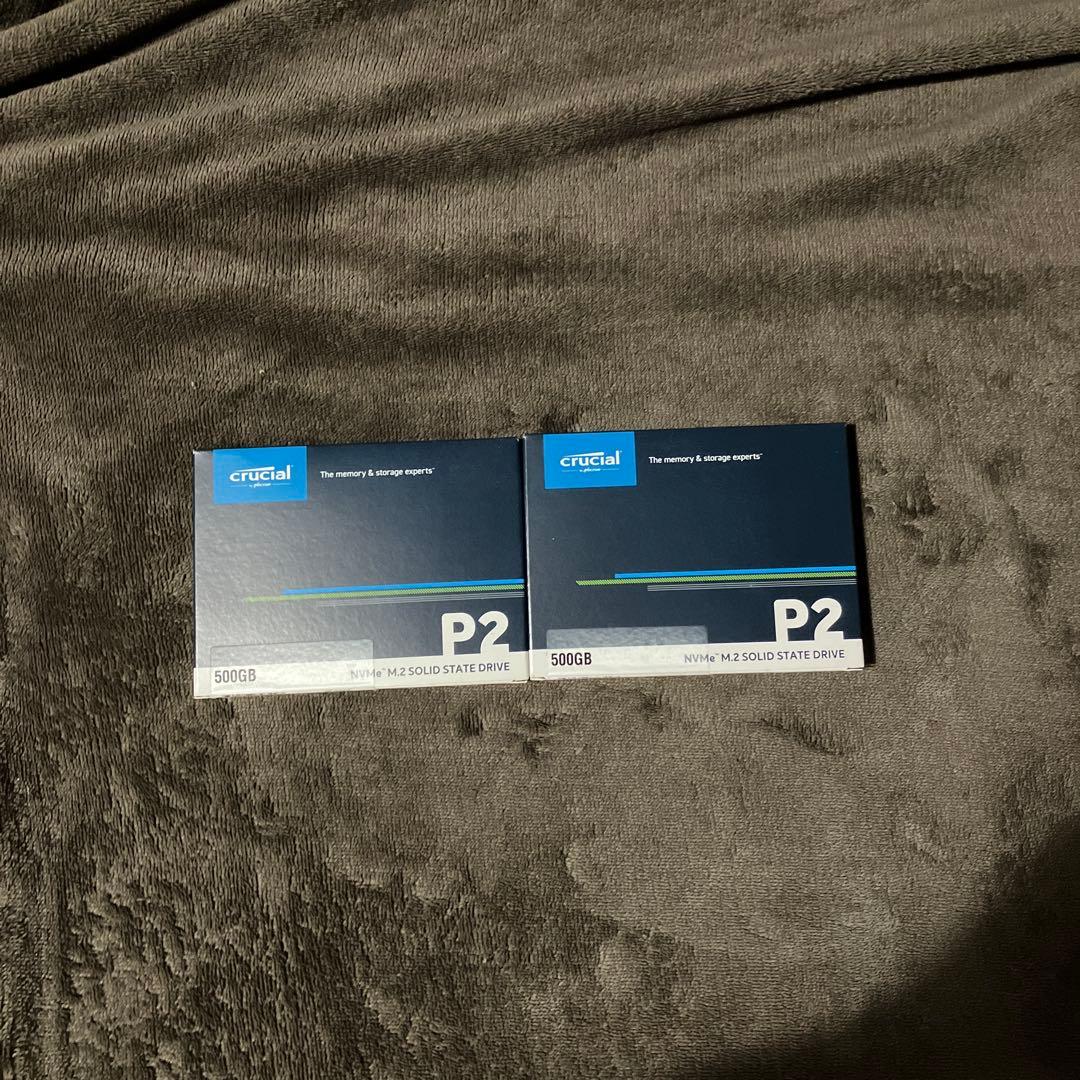 内蔵型SSD Crucial P2 500GB M.2 SSD CT500P2SSD8JP